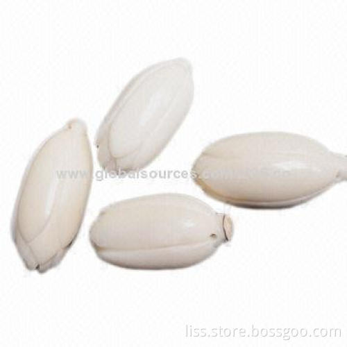 Luxury Carving, Handmade Magnolia Pendant by Phytelephas Macrocarpa